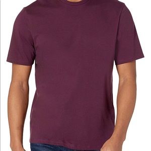 Mens tshirt 2xl burgundy regular fit